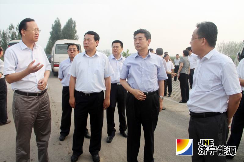 山东省副省长邓向阳到金威煤电调研