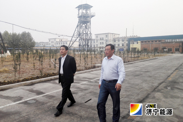 虢洪增到落陵盛源公司调研指导工作