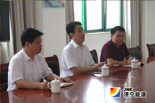 虢洪增一行到民生热能调研指导工作