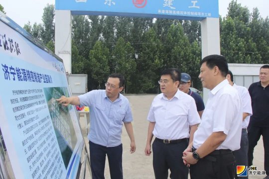 丰家雷到济宁能源精密制造产业园调研指导工作