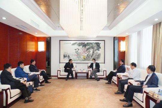 张广宇到华能山东公司座谈交流