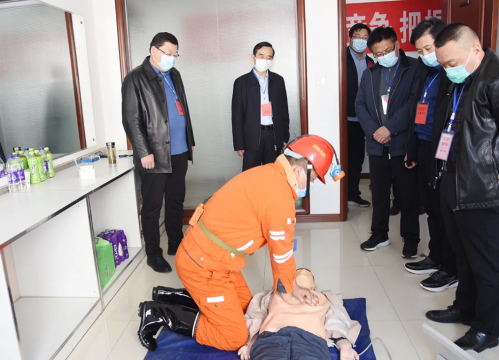 第三届济宁市煤矿职工技能大赛在安居煤矿开赛