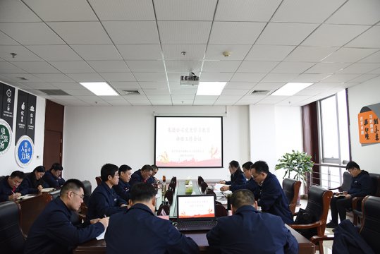 集团公司督导组到鲲鹏公司开展党史学习教育评估工作