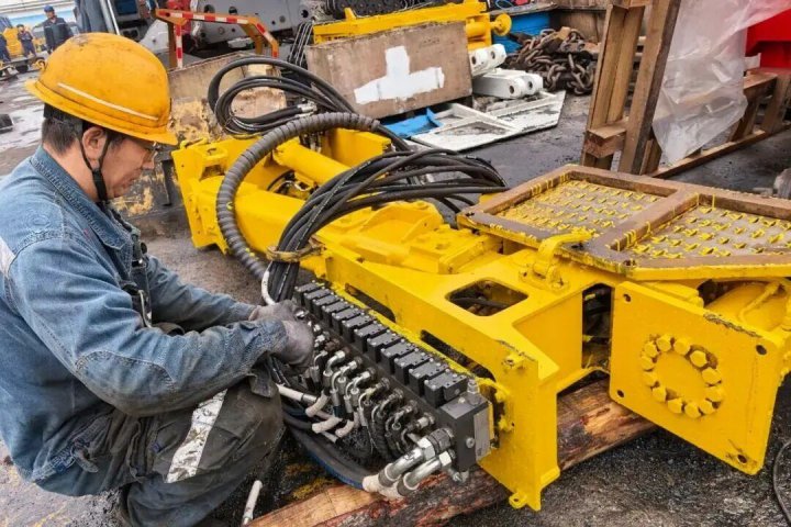 金桥煤矿完成掘锚机自主维修，节约成本近80万元